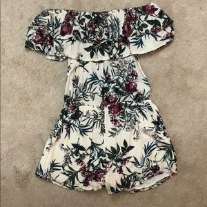 Off the Shoulder Romper